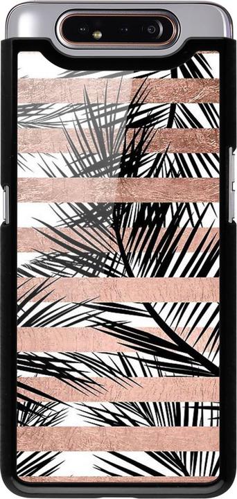 Actual product image PhoneLook Cover Palm trees gold stripes (Samsung Galaxy A80)