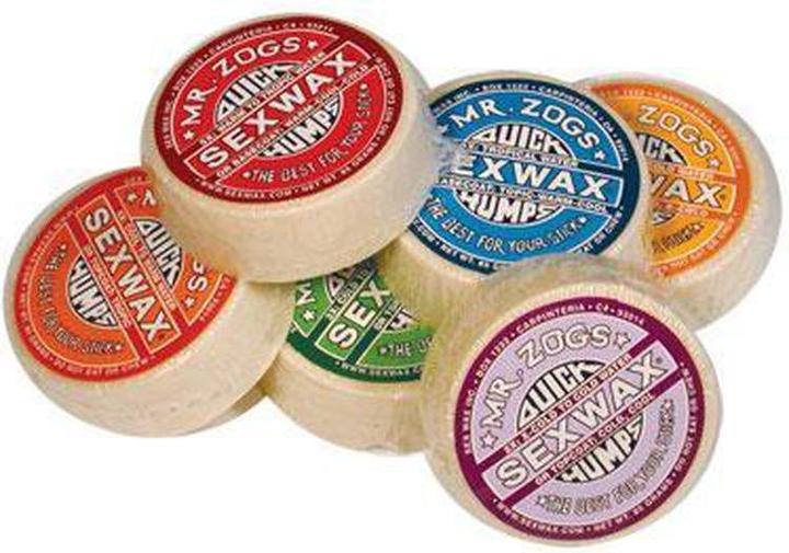 Produktbild Sex Wax Sexwax Quick Humps Surf Wax Cool/MidWarm 14-23° (GREEN)