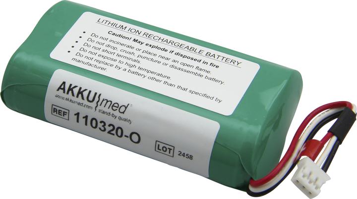 Actual product image AccuCell Akku Infusionspumpe Volumat Agilia - Typ 179033-R2 (1 pcs., Device specific, 2200 mAh, Battery + charger)