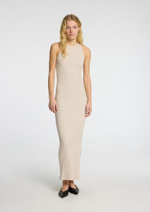 Actual product image Selected Femme Rippmuster Baumwoll Maxikleid (XL)