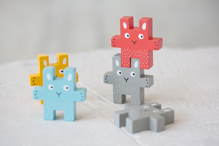 Actual product image Goula Stacking game (Dutch, English)