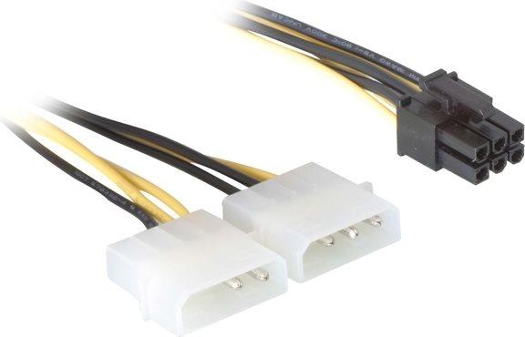 Immagine prodotto Delock Doppio adattatore PCIe 4P-6P