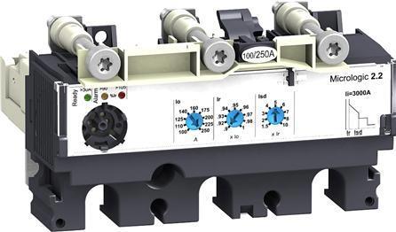 Actual product image Schneider Electric 3P3D Micrologic 2.2 250A trip unit for LV431470