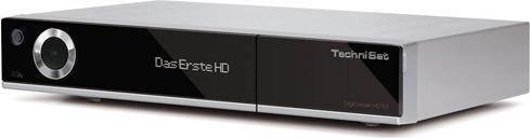 Produktbild TechniSat DigiCorder HD S3, HDTV Recorder, 320GB, Silber (320 GB, DVB-S, DVB-S2)