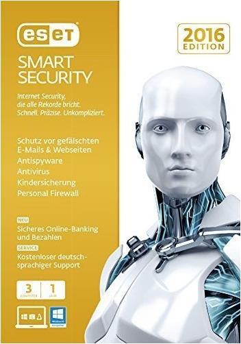 ESET Smart Security 2016 (3 User, 12 Monate)