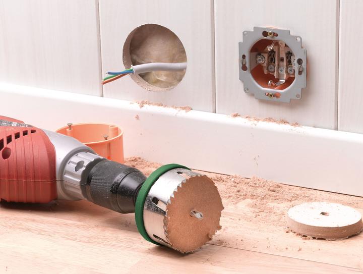 Actual product image kwb Hole saw set 46-94 7-piece battery (46, 53, 59, 73, 66 mm, 82 mm, 94 mm)