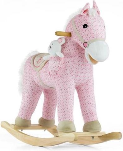 Mally Hobbelpaard pony roze
