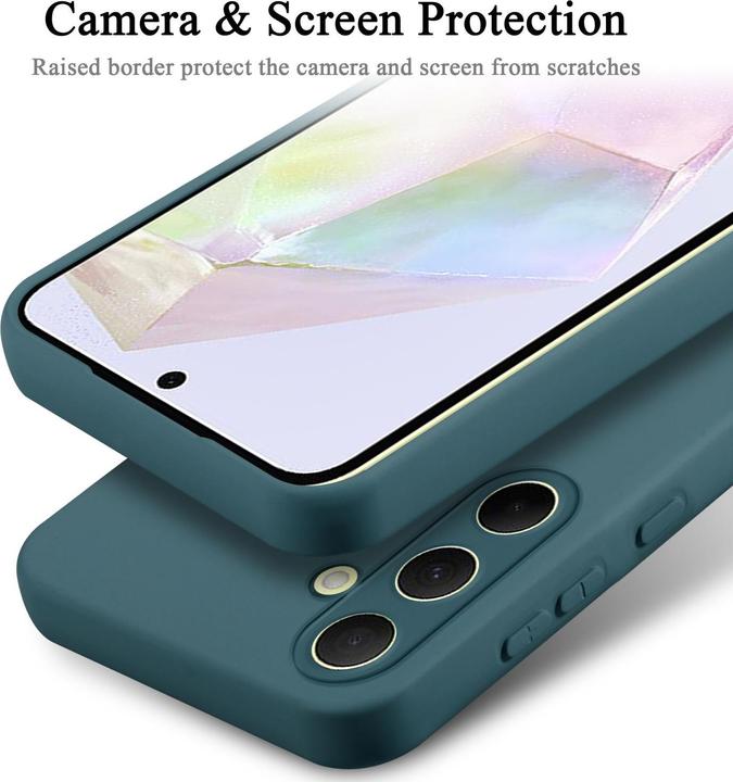 Produktbild Cadorabo Hülle für Samsung Galaxy A35 TPU im Liquid Schutz Silikon Design (Samsung Galaxy A35)