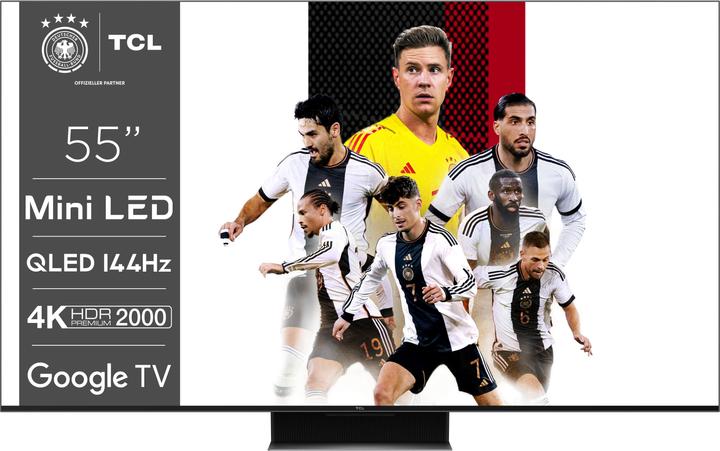Actual product image TCL 55C845 (55", QLED, 4K, 2023)