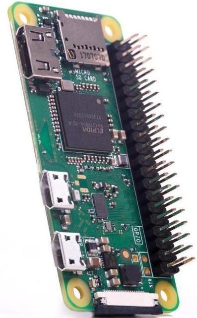 Actual product image Raspberry Pi EB74359 - Zero WH Bundle incl. NT, case and SD card