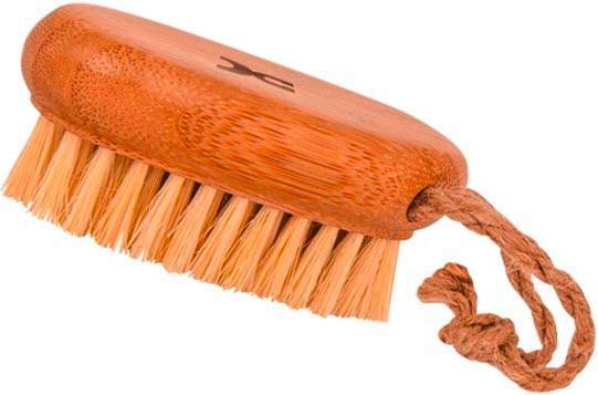 Croll & Denecke Handmassagebürste aus Bambusholz mit Kokos-Borsten