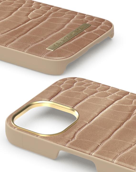 Image du produit iDeal Of Sweden Étui Atelier pour iPhone 15 Plus, Camel Croco (Apple iPhone 15 Plus)