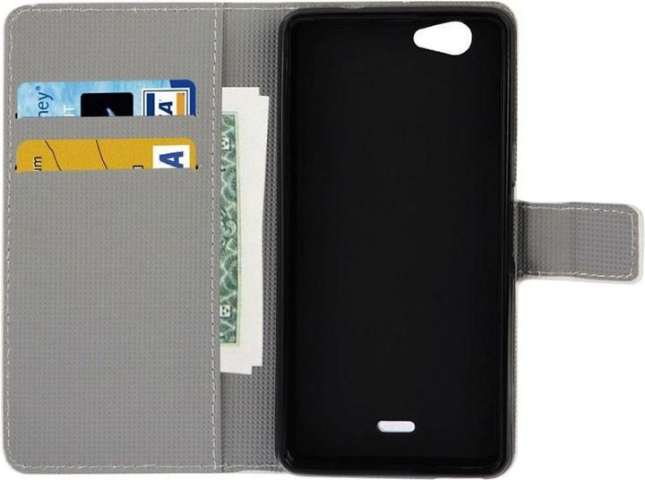 Produktbild König Design Schutzhülle Handytasche (Flip Quer) für Handy Wiko Highway Signs Motiv Eiffelturm (Wiko Highway Signs)