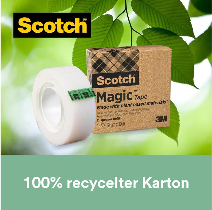 Produktbild Scotch Magic Klebeband Greener Choice (19 mm)