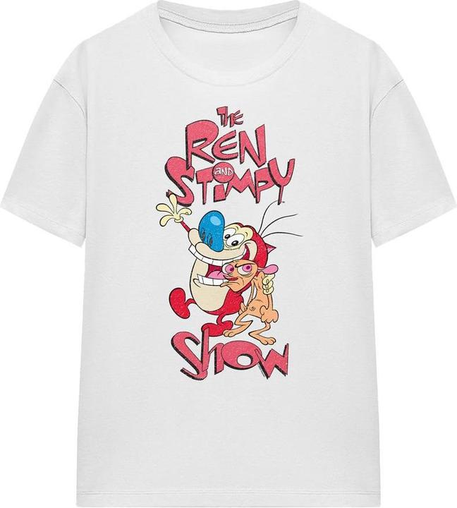 Immagine prodotto Ren & Stimpy Show Maglietta Adulto Unisex (XXL)