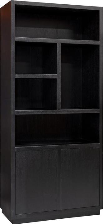 Produktbild Richmond Interiors Bücherschrank Oakura schwarz