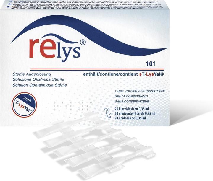 Serelys RELYS Monodose 20x0.35ml (0.35 ml, 20 x 0.35 ml Augentropfen)