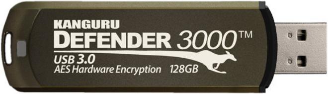 Produktbild Kanguru Defender 3000 - 16 GB - USB Typ-A - 3.2 Gen 1 (3.1 Gen 1) - Kappe - 38 g (16 GB, USB-A)