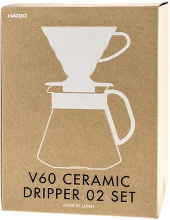 Productafbeelding Hario V60 Druppelaar & Pot Wit (0.60 l)