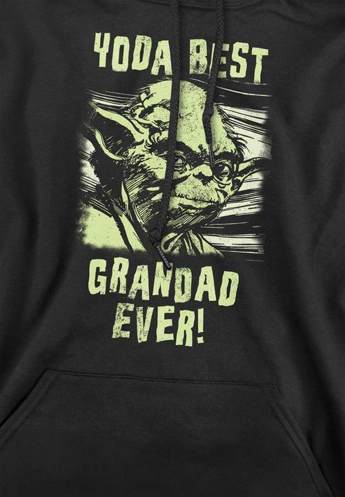 Produktbild Star Wars Yoda Best Grandad Kapuzenpullover (L)