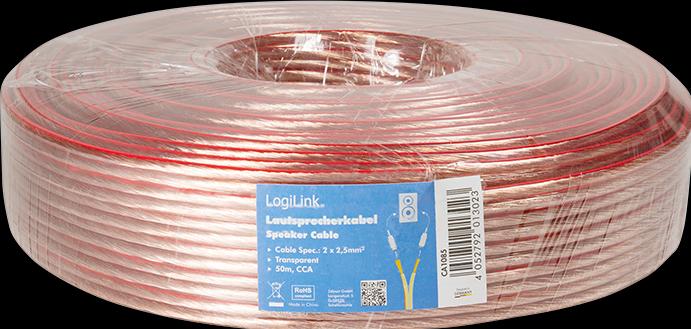 Produktbild LogiLink CA Lautsprecherkabel (50 m, 2.50 mm²)