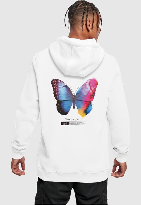 Immagine prodotto Mister Tee Felpa con cappuccio Become the Change Butterfly 2.0 - 131383 (XL)