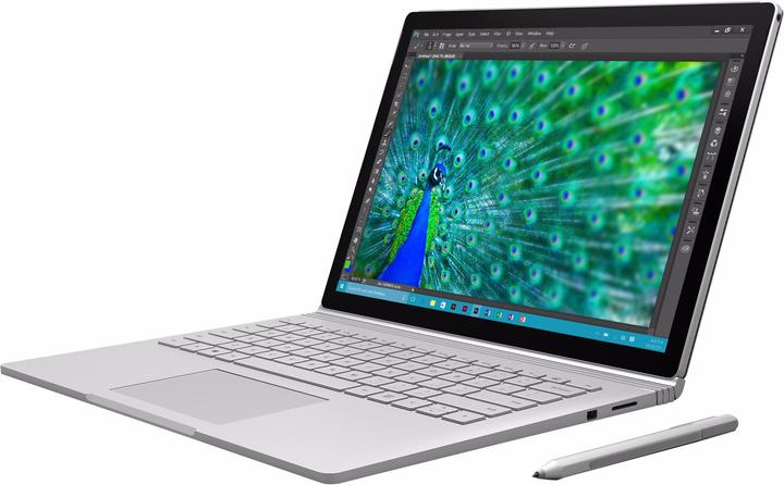 Produktbild Microsoft Surface Book - Tablet - mit Tastatur-Dock - Core i7 6600U / 2.6 GHz - Win 10 Pro (13.50", Intel Core i7-6600U, 16 GB, 512 GB)