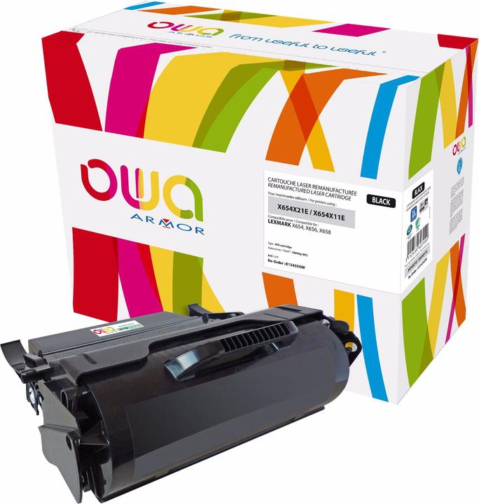 Produktbild Armor OWA OWA - Schwarz - kompatibel - wiederaufbereitet - Tonerpatrone (Alternative zu: L (BK)