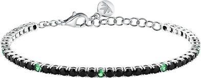 Morellato Silver Tennis Bracelet With Cubic Zirconia Tesori Saiw260