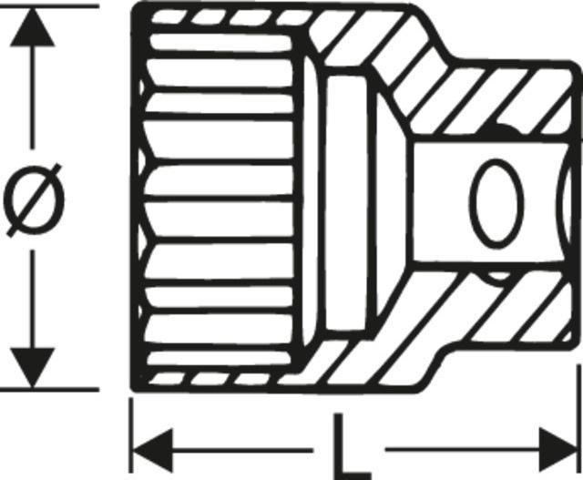 Actual product image Stahlwille External hexagon sockets (8 mm)