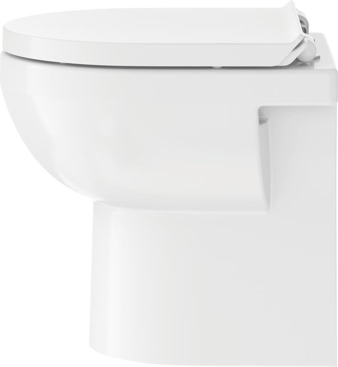 Produktbild Duravit splrandloses Stand-WC-Set DuraStyle wei mit WC-Sitz 41840900A1