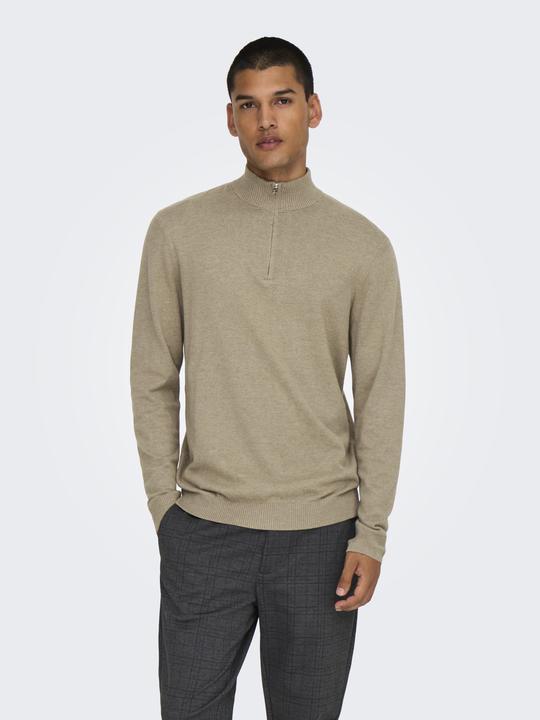Immagine prodotto Only & Sons Maglia pullover con scollo rotondo dalla vestibilità regolare (L)