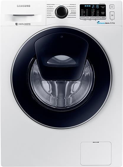 Actual product image Samsung Ww80k5400uw/Ws (8 kg, Left)