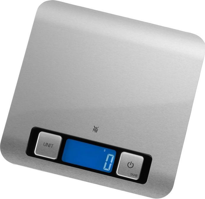 WMF Digitale Küchenwaage Backwaage grammgenau Tara-Funktion 5kg Maximalgewicht