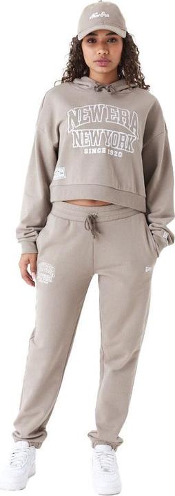 Produktbild New Era Ladies Cropped Fleece Hoody ash brown - XL (XL)