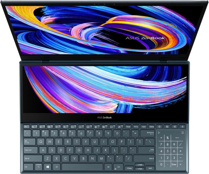 Produktbild ASUS ZenBook Pro Duo 15 RTX 3060 (15.60", Intel Core i9-12900H, 32 GB, 1000 GB, CH)