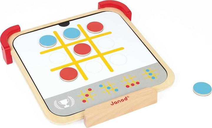 Image du produit Janod Jeu d'aimants couleurs et formes (Anglais, Allemand, Français, Italien)
