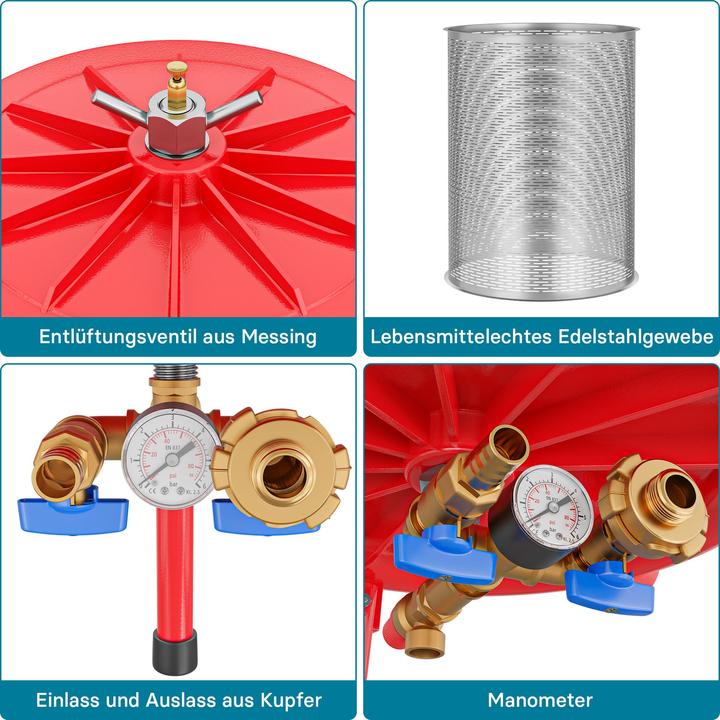Produktbild Wiltec Hydropresse (EU-Stecker)