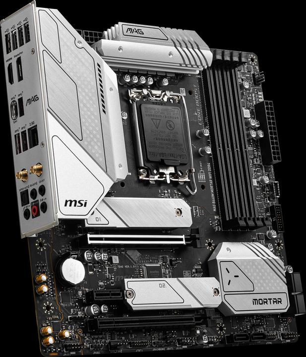 Immagine prodotto MSI Mag B660M Mortaio Wifi (LGA 1700, Intel B660, mATX)