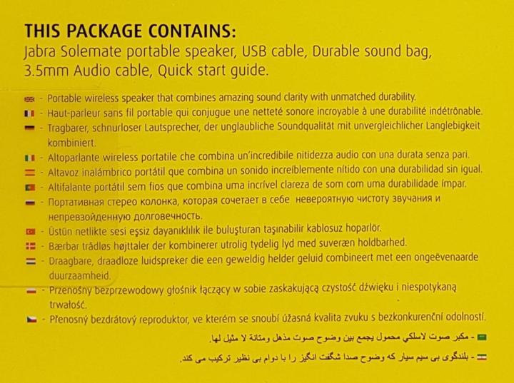 Produktbild Jabra Solemate (10 h, Akkubetrieb)