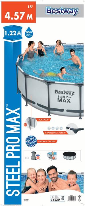 Produktbild Bestway Steel Pro (Ø 457 x 122 cm)