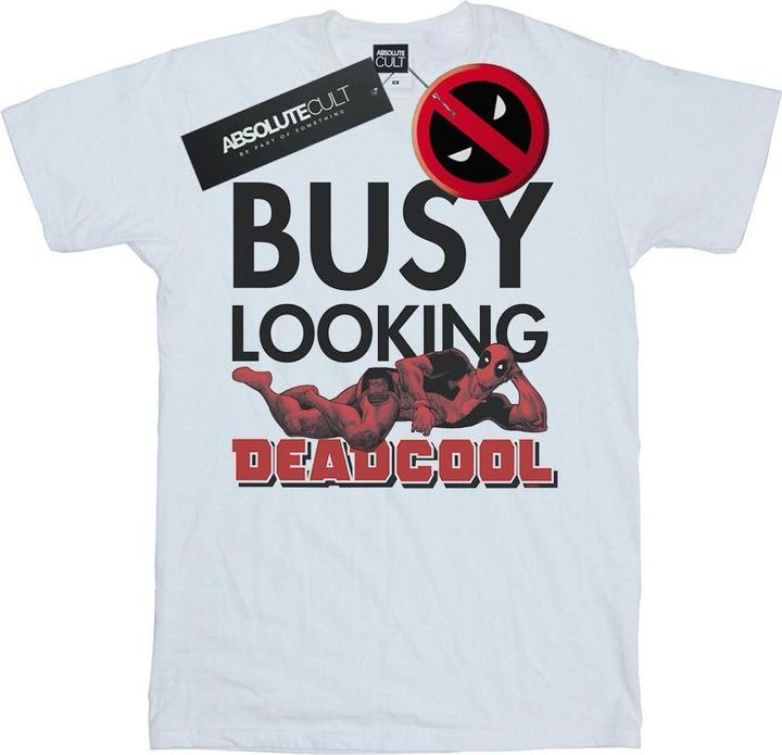 Deadpool Busy Looking Deadcool TShirt (3XL)