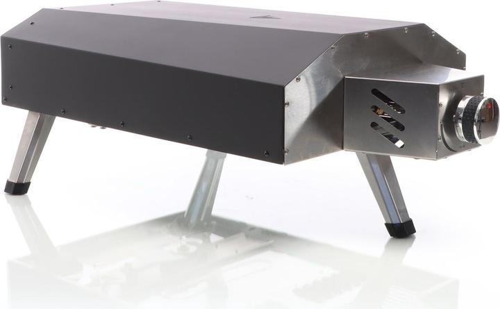Produktbild Toboli Gas Pizzaofen Pizzastein Ø330mm Drehfunktion tragbar Garten Outdoor Pizza (Pizzaofen Gas)