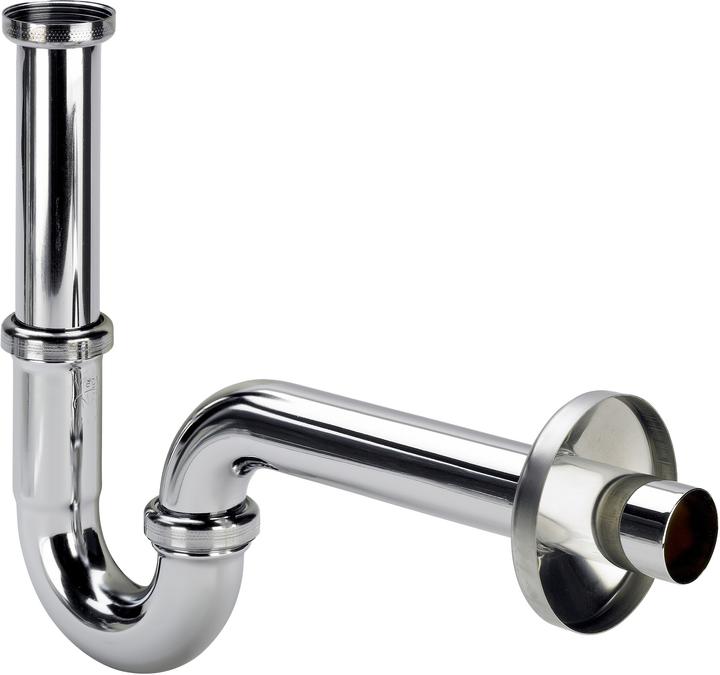Image du produit Viega Siphon tube anti-odeur Plus 5611.5 G 1 1/4x32mm, chromé (Siphon tube, 1 1/4")