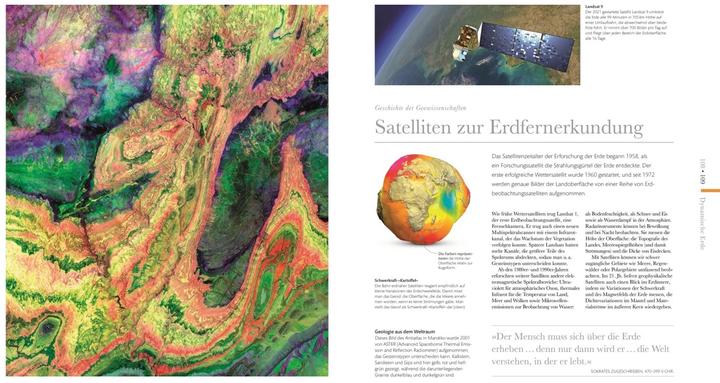 Actual product image Die Erde - Wunderwelt unseres Planeten (German, Philip Eales, Gregory Funston, Derek Harvey., Anthea Lacchia, Dorrik Stow, 2023)