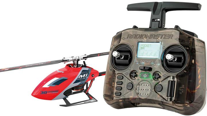 Actual product image OMPHobby OMP Heli M1 EVO rot mit Sender # OSHM0037