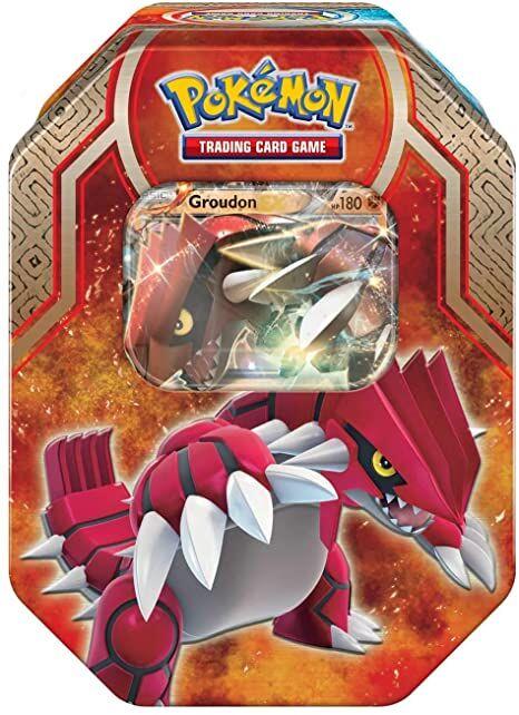 Actual product image Pokémon Kyogre EX Tin Box 2015 - EN (English)