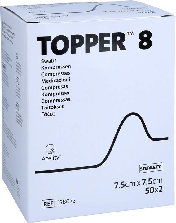 Produktbild Topper 8 STER 7,5X7,5 TS8072, 50X2 St KOM