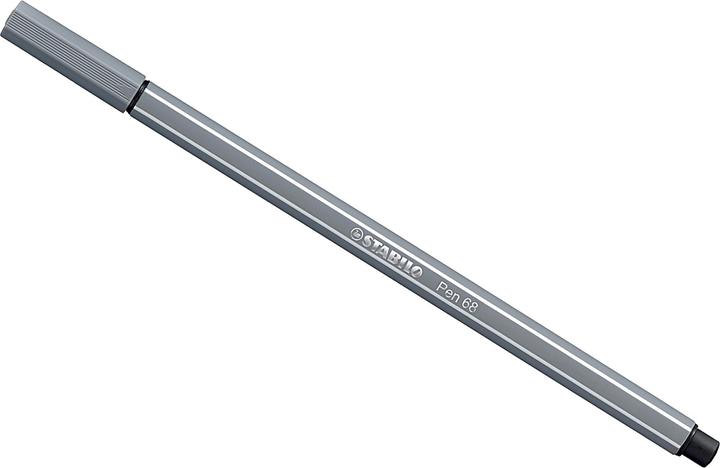 Produktbild STABILO Pen 68 Premium-Filzstift (Dunkelgrau, 1 x)