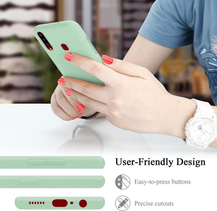 Immagine prodotto Cadorabo Copertura della cassa del silicone liquido TPU (Samsung Galaxy A20s)